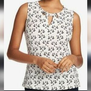 Tommy Hilfiger Keyhole Anchor Tank Top